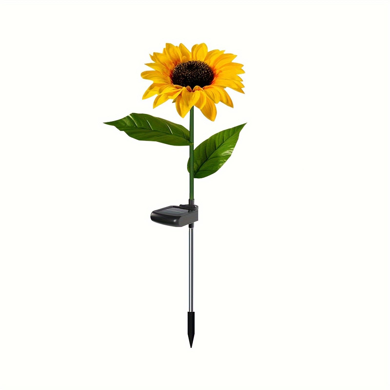 花太阳向日花灯花园庭院仿真装饰草坪葵地能插灯