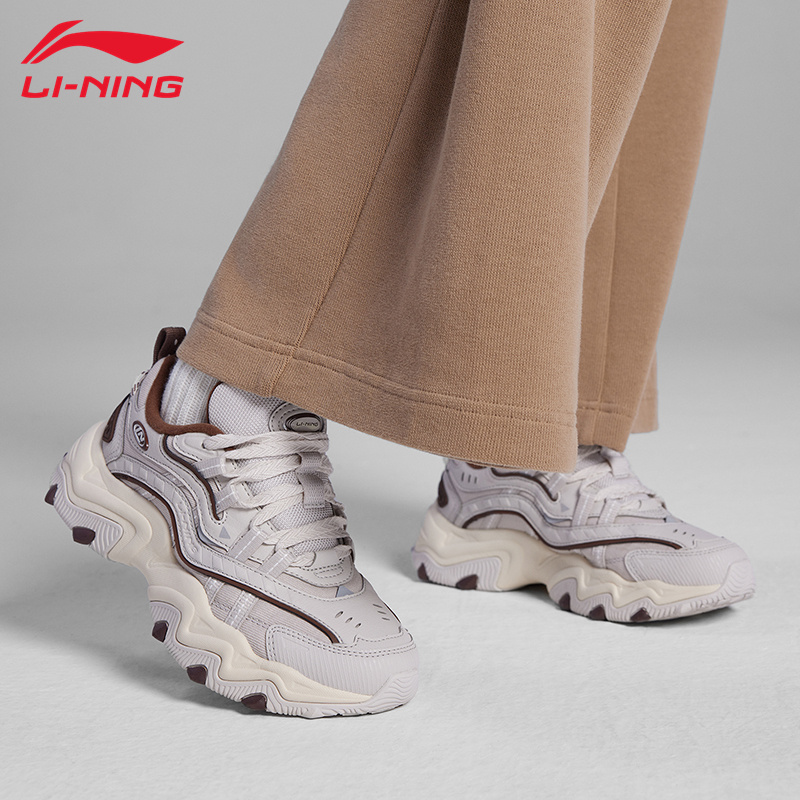 李宁猫爪LITE3/2休闲鞋女老爹鞋