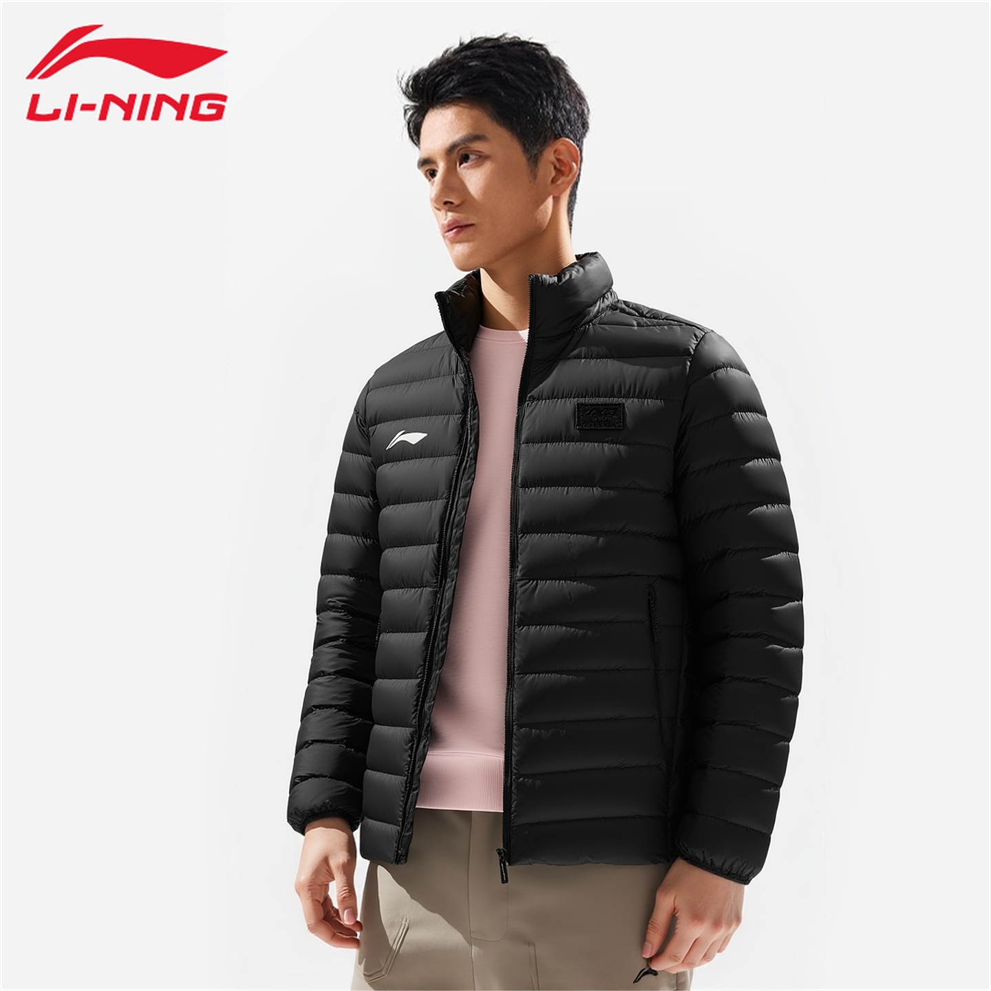 李宁运动羽绒服男冬季新款外套