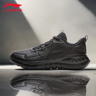 低帮轻便舒适运动健身户外休闲鞋 新款 子ARSV075 男秋季 李宁跑步鞋