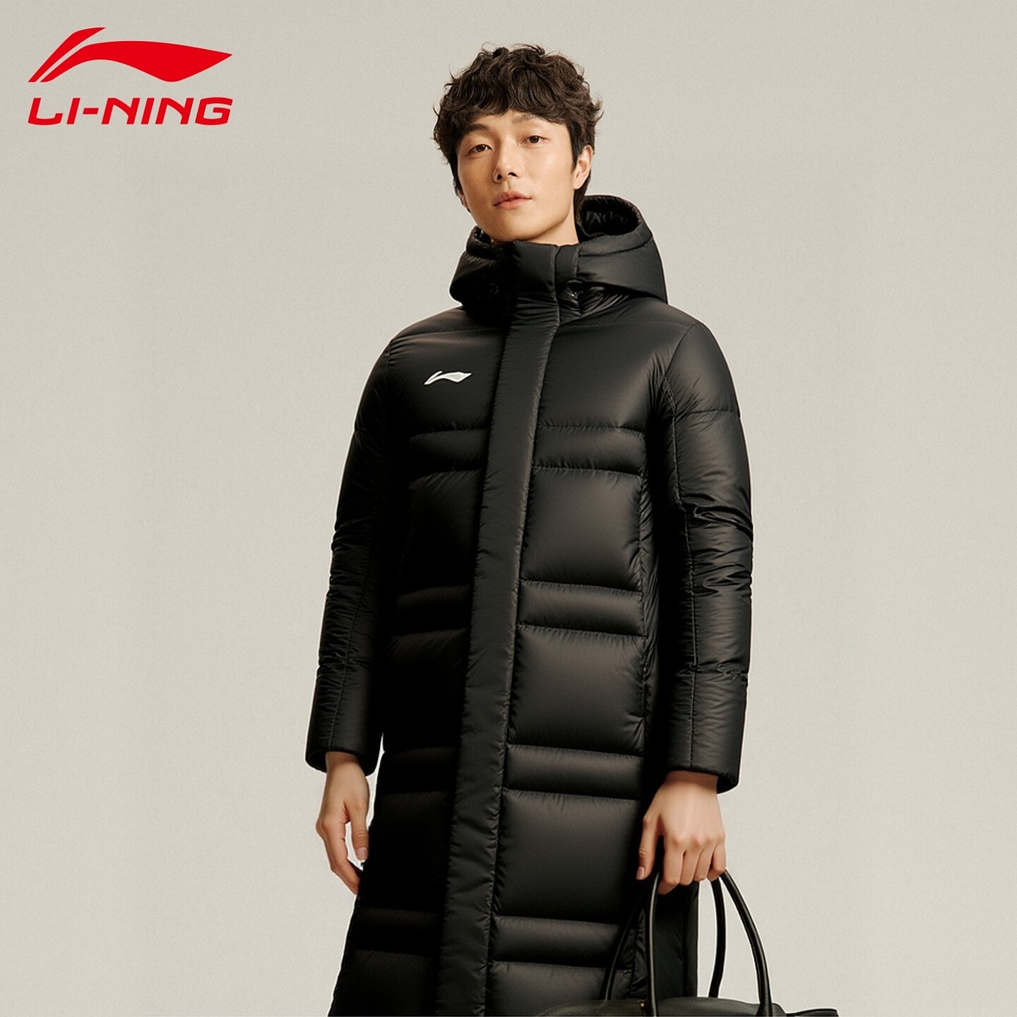 【马龙同款】李宁长款羽绒服男款