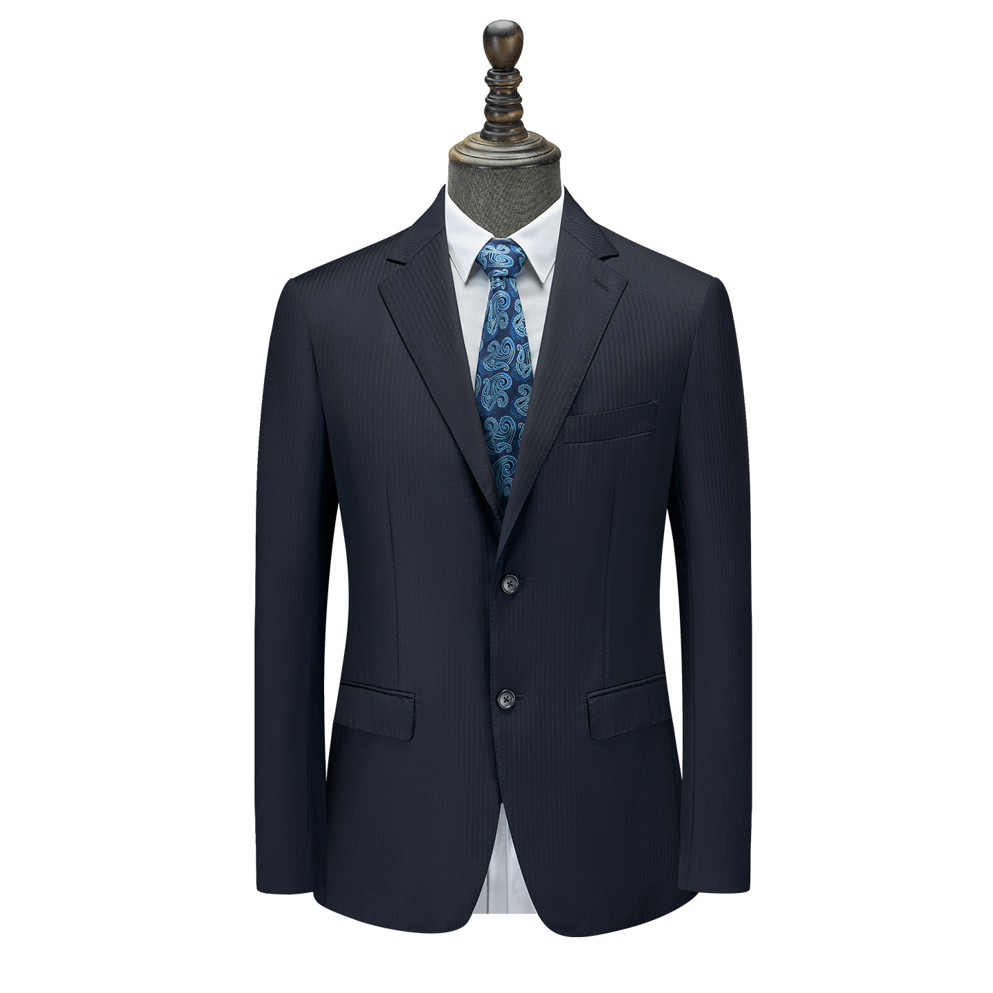 【全麻衬VBC面料】日制抗皱羊毛西服套装商务男士西装含羊绒