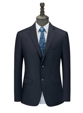 【全麻衬VBC面料】吉家日制抗皱羊毛西服套装商务男士西装含羊绒