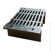 球墨铸铁篦子横截沟500 一体横截沟盖板 580排水沟隧道盖板承插式