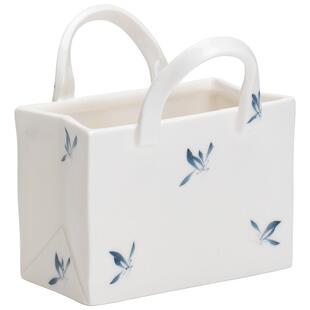 纯手蝴蝶兰花简约陶瓷花瓶水养北欧现代创意客厅餐桌干花插