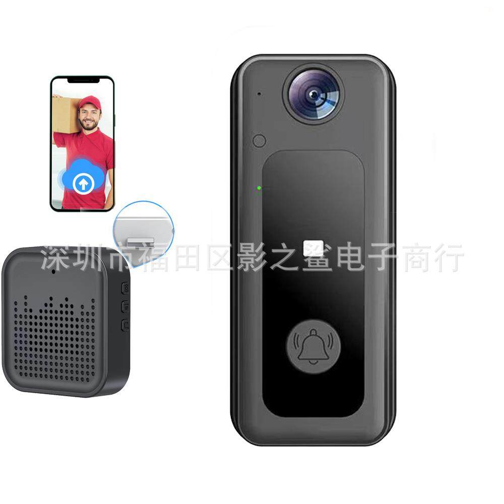 智能可视门铃M3wifi无线家用监控对讲门铃夜视监控门铃