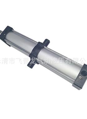 国产拉杆式SC气缸带附件安装SC63X200-TCM-Y带中摆和中摆座