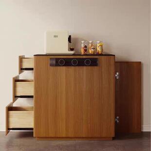 岛台餐边岛小岛厨ZQJ房中柜子单独边岛移动餐桌实木极导小台户窄