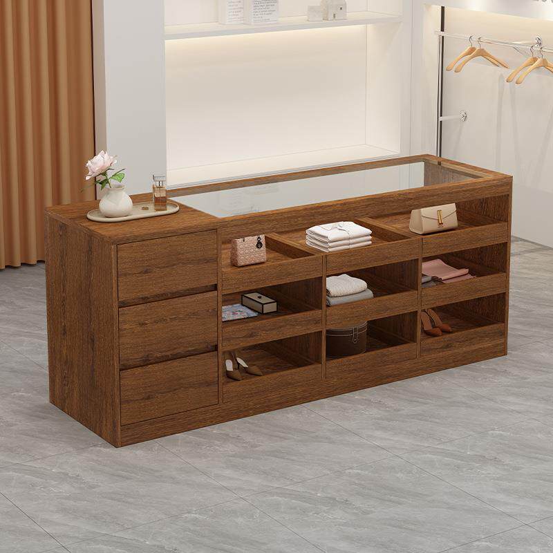 装服860店中岛台展柜示边柜储件物柜烤漆装饰柜摆展台陈列展示桌