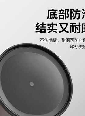 新纹中垃式桶木家用复古客厅双层大号大容量圾厨房EQJ轻奢高档高