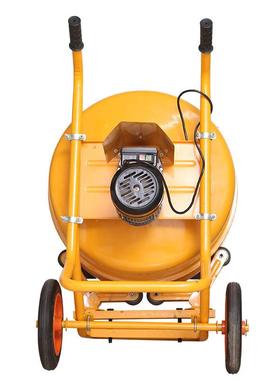 220V电动滚式料手推拌式190903混凝土搅拌机家用机140L卧式水泥筒