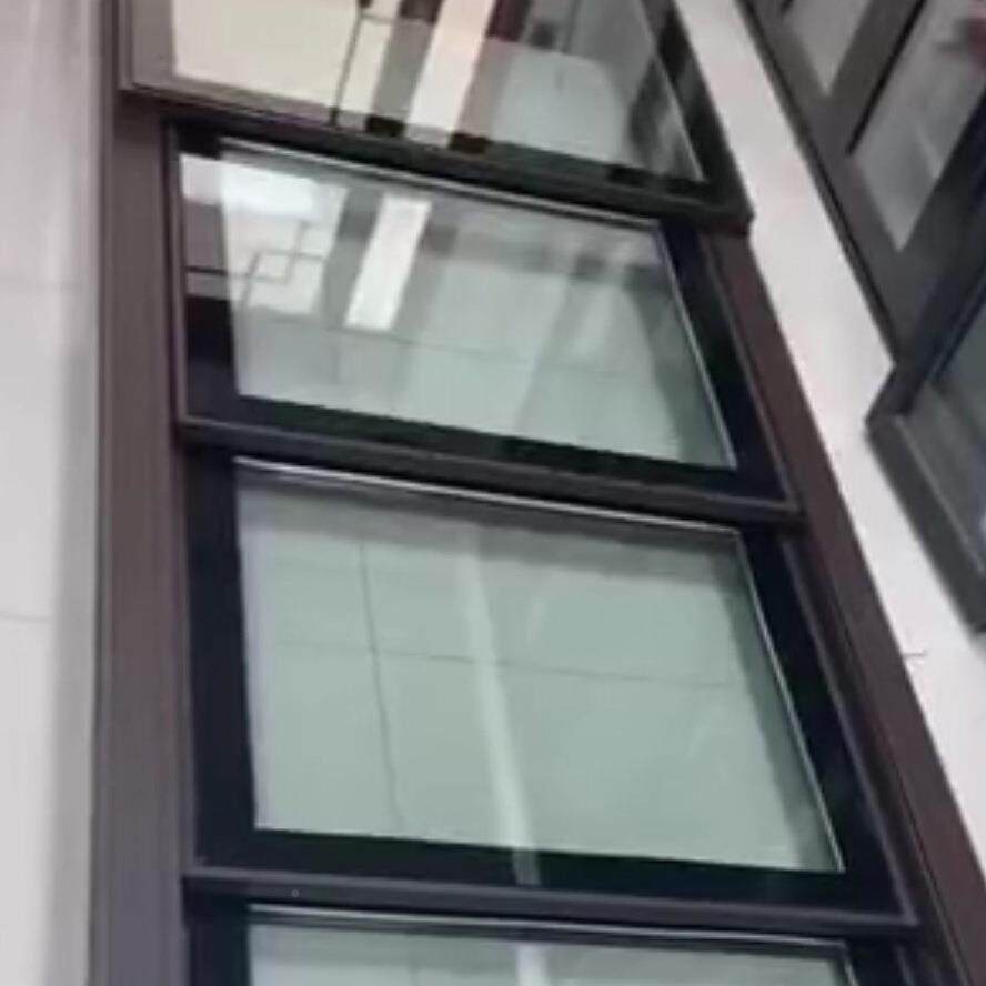 阳光房斜屋窗面斜阁楼天窗电屋动TM-02天梯出口顶楼铝合金电动天