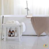 ?澡浴室凳家老人儿童孕妇用淋浴坐凳收用双洗层板纳凳NYT防滑塑料