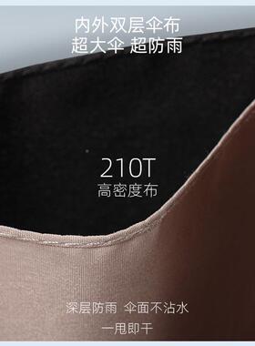 A5双层L雨大伞男大号士双人三F87MJT9J人号加自动长柄伞商务雨伞