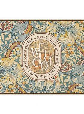 式园入田户门丝圈地垫入外门室外进门户蹭土脚美垫大门口UYP可裁