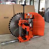 大型石材切机水割泥混凝土墙大73258功壁率单片线槽开槽机切墙机