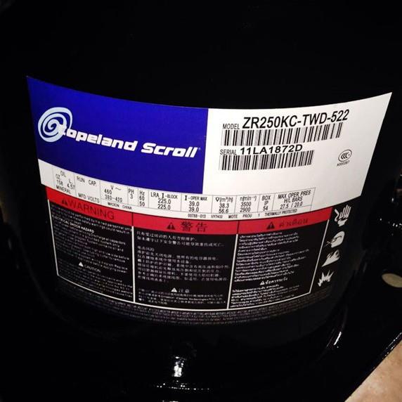 ZR20KC-T2WD-52使用于谷轮20ZR250KC-匹压缩5机ZR20KCE-T5WD-523