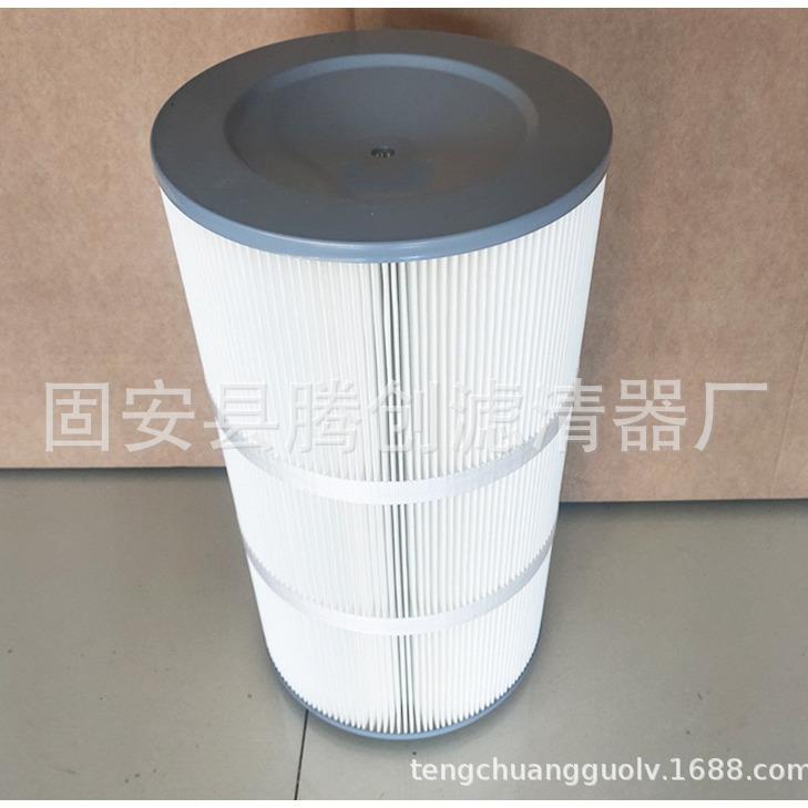覆阻燃除尘滤筒除尘滤筒粉尘滤器吸尘地膜器扫过机除尘滤芯