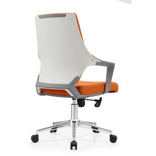 广东家电脑凳椅办具室员工椅皮椅固定椅会议公室1506椅子皮转椅时