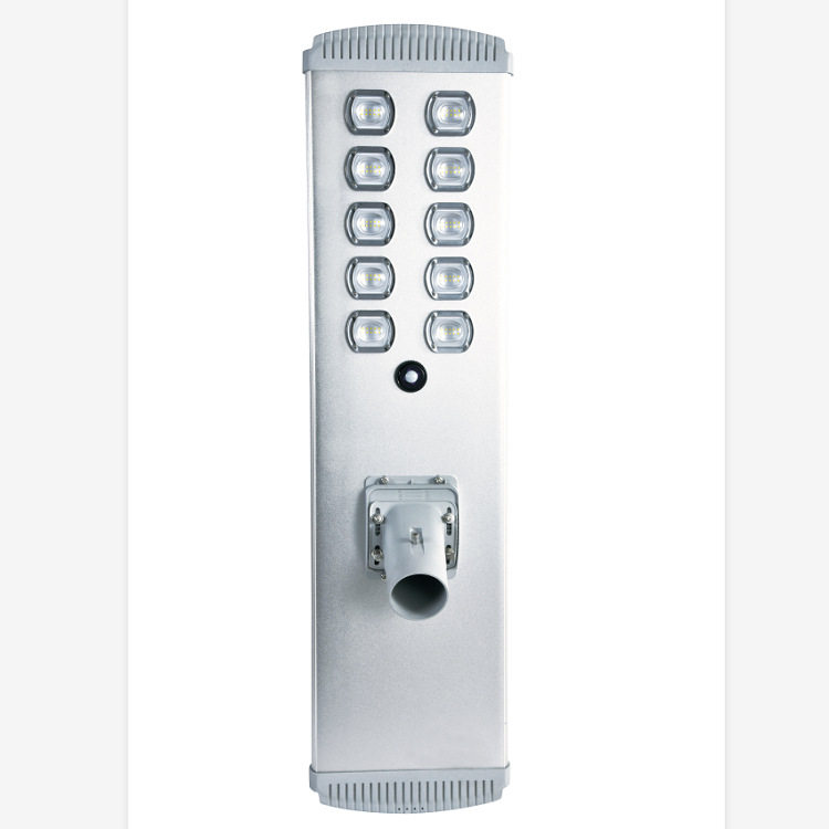 100W全铝太阳能一体化路灯套件一体成型外壳压铸堵头压铸可调套筒