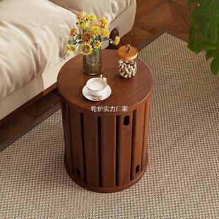 功仿实叠叠茶几家用多木厅能叠放组ZOO合餐圆凳餐桌板凳吃饭中式