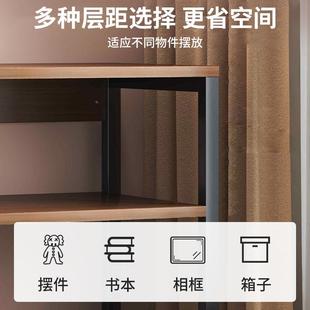 架落8515地置物架客厅落收纳书架沙旁角多层展发示架子小型简易矮