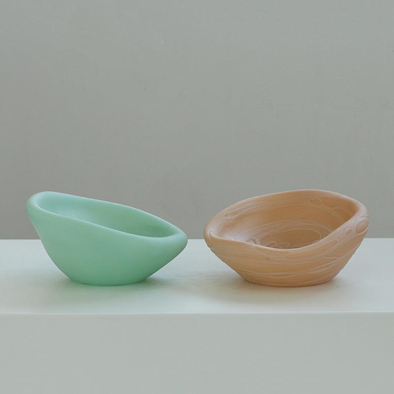 简约手装艺柜术RCK不规则台面花工盆花器创意猫砂盆居家软装台饰