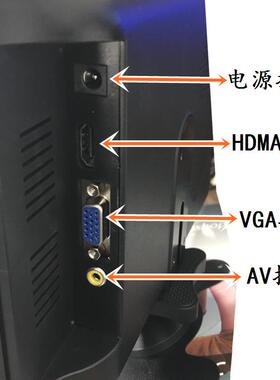 10.1寸清监控液晶显示屏器HDMIVGA高VBNC安KN101IA-防监A控电脑显