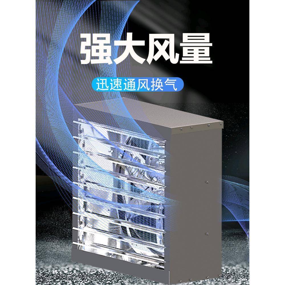 不锈钢负通压风扇机工业风OCZ扇养殖风换气抽排风机大功率排气扇