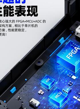 NIRSI-2C3P双道平板数字5通示波万用ZDU表信号发生器三合F一电工