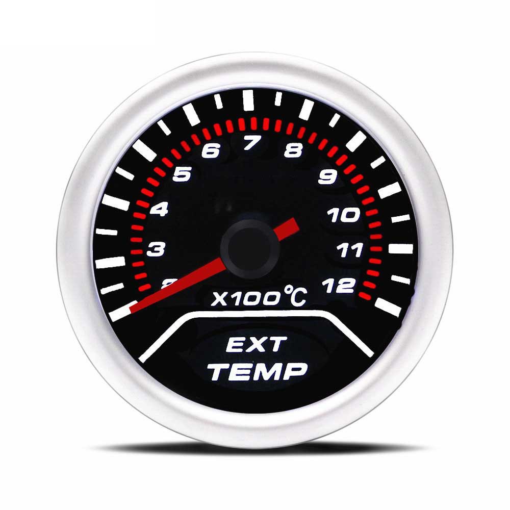 12V2寸白光机械式尾气表52mm