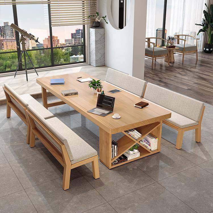 室现画代简约实木会桌议办公室DQO长条大桌子工作台美术绘书法桌,电子元器件市场,其它元器件,淘宝优惠券,粉丝福利购,淘宝优惠卷