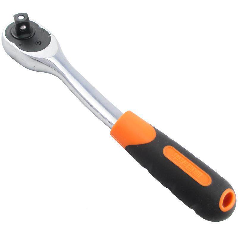 华丰巨箭H801872810-mm（37/8”）UDDF2T弯扁柄棘轮扳手（华丰款