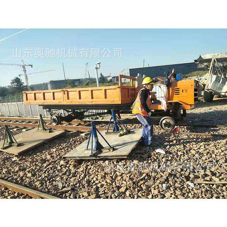 轨柴油道运输车铁建柴油轨筑道路运输车轨道物料629659运输装载车