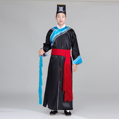 速发戏装京剧豫剧戏曲衙役捕快公差捕头素剑衣威武绉舞台演出戏服