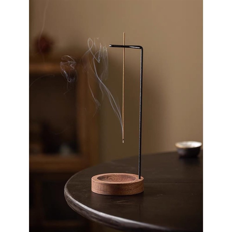速发倒挂香摆创意线香炉香插香座家用室沉檀香内香香薰炉禅意熏香