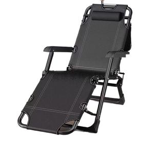 躺椅折叠午休椅成人家用靠椅折叠床靠背沙滩椅子懒人椅子便携式