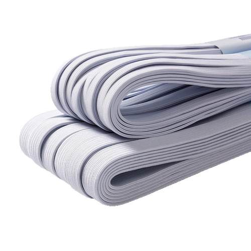 现货双层走马带乳胶扁窄空心加厚强力跑马橡筋2025新款摆摊松紧带