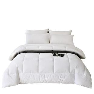 五星级酒店专用全棉防雨布被芯宾馆床上用品民宿春秋被子四季 通用