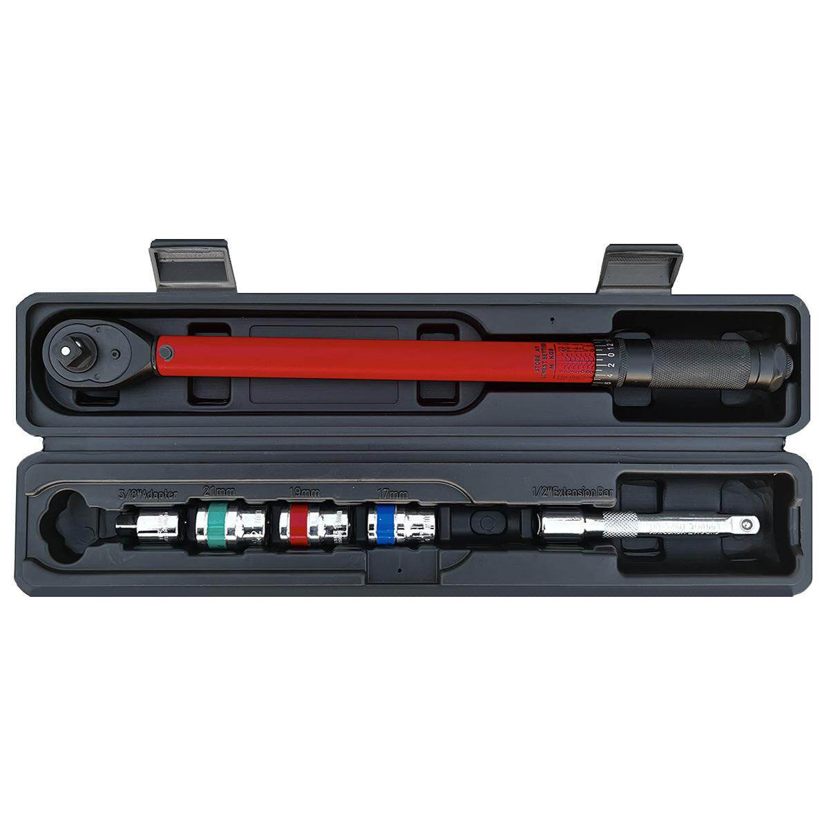 圆管扭力扳手1/2”20-230N.m高精度+-3%扭力扳手72齿扭矩扳手