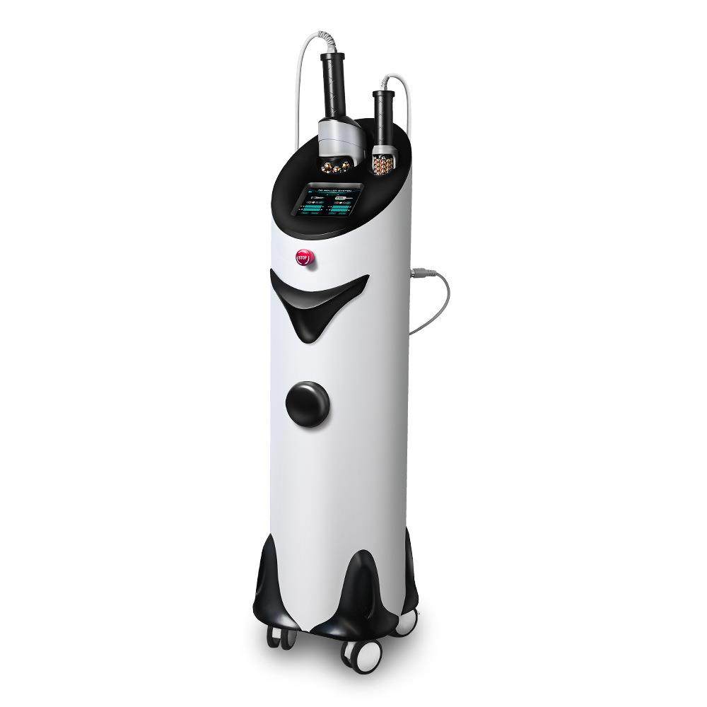 外贸立式黑白机箱滚轴按摩仪器塑形纤体养生智能电动内球滚轮美容,美容美体仪器,电子美容仪（非器械）,淘宝优惠券,粉丝福利购,淘宝优惠卷