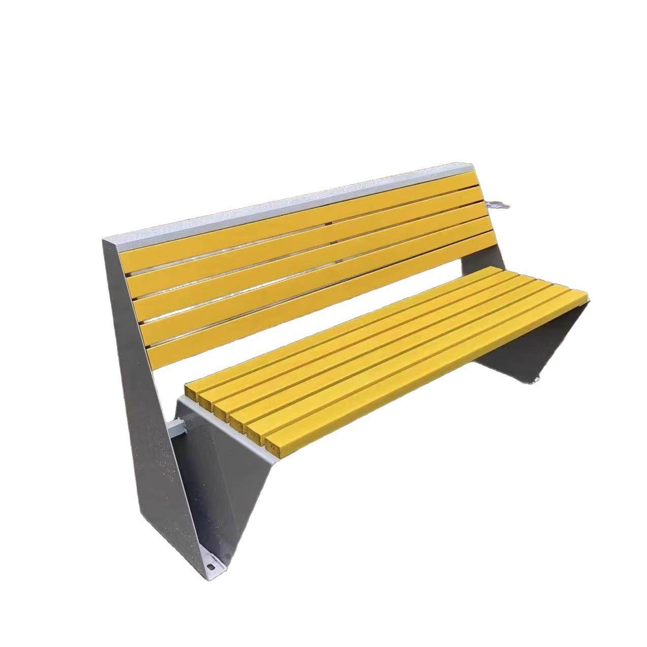 户外公园椅防腐木长条凳子室外休闲座椅广场小区铁艺实木靠背椅子,商业/办公家具,等候椅系列,淘宝优惠券,粉丝福利购,淘宝优惠卷