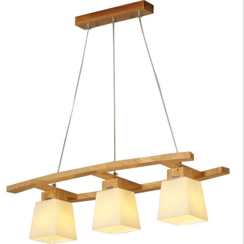 简约北欧个性创意乡村餐厅吧台书房三头实木餐吊灯具D7571,家装灯饰光源,智能吊灯,淘宝优惠券,粉丝福利购,淘宝优惠卷