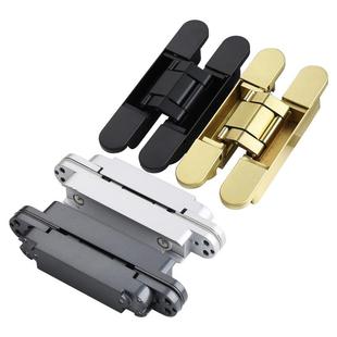 隐形合页内外开隐藏三维可调暗门木门隐藏暗装 十字暗门铰链180度