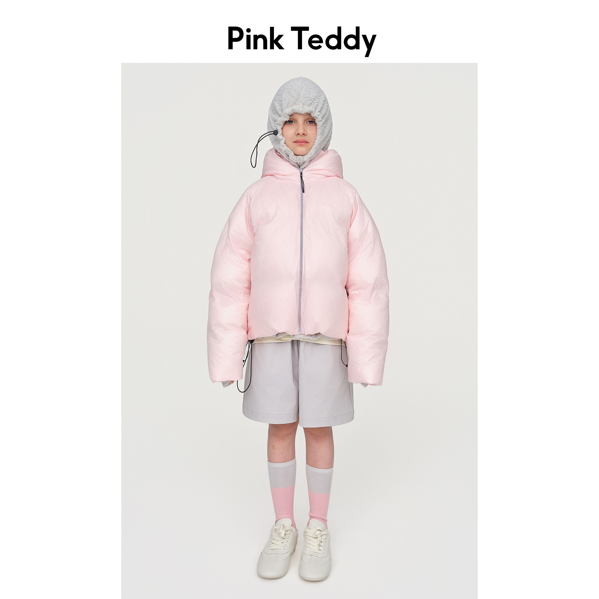 PinkTeddy童装女童粉色轻量化羽绒服儿童冬季新款户外连帽外套,童装/婴儿装/亲子装,羽绒服,淘宝优惠券,粉丝福利购,淘宝优惠卷