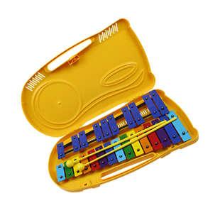 特价奥尔夫打击乐器25音铝板琴敲击钢片琴M彩色琴片专业敲琴手桥