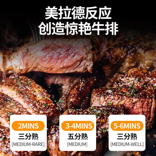 鸿艺高温牛排炉电商用全自动煎牛排机多层面火炉T烤炉烤煎牛扒机