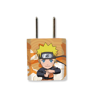 漫玩社正版火影忍者周边充电器痛贴纸漩涡鸣人宇智波佐助卡卡西