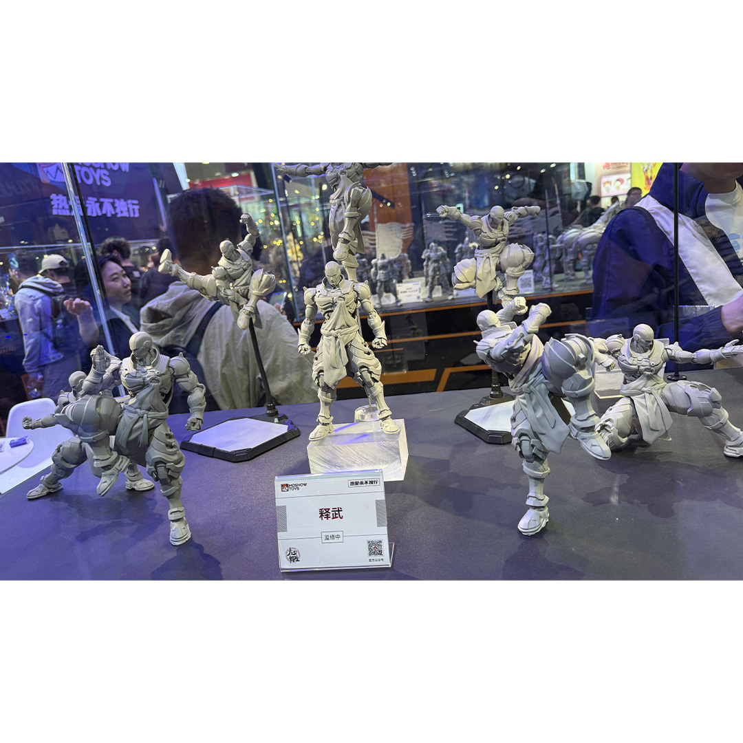 先行定金 模寿MOSHOWTOYS 光引新生之 钢骨炼型 释武 模型手办