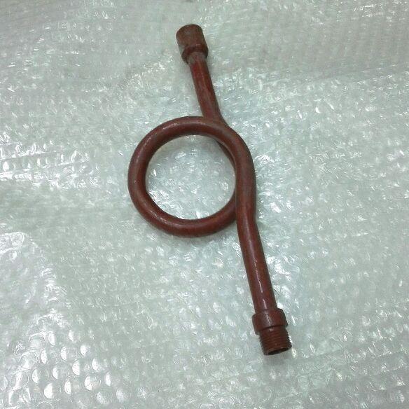 压力表表弯 缓冲管 内螺纹m20x1.5外丝G1/2四分DN15外直接头 铁质